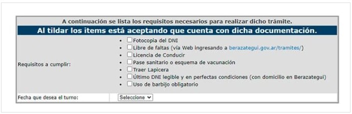 solicitar turno para carnet conducir ar