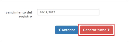 generar turno carnet conducir